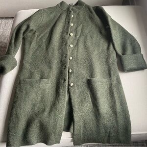 Women’s forest green cardigan. XL. Never worn.